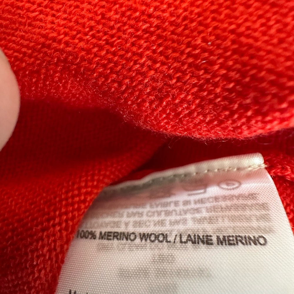 ❤️ Merino Wool Tory Burch Orange Tunic Sweater ❤️. Iconic - Picture 15 of 15